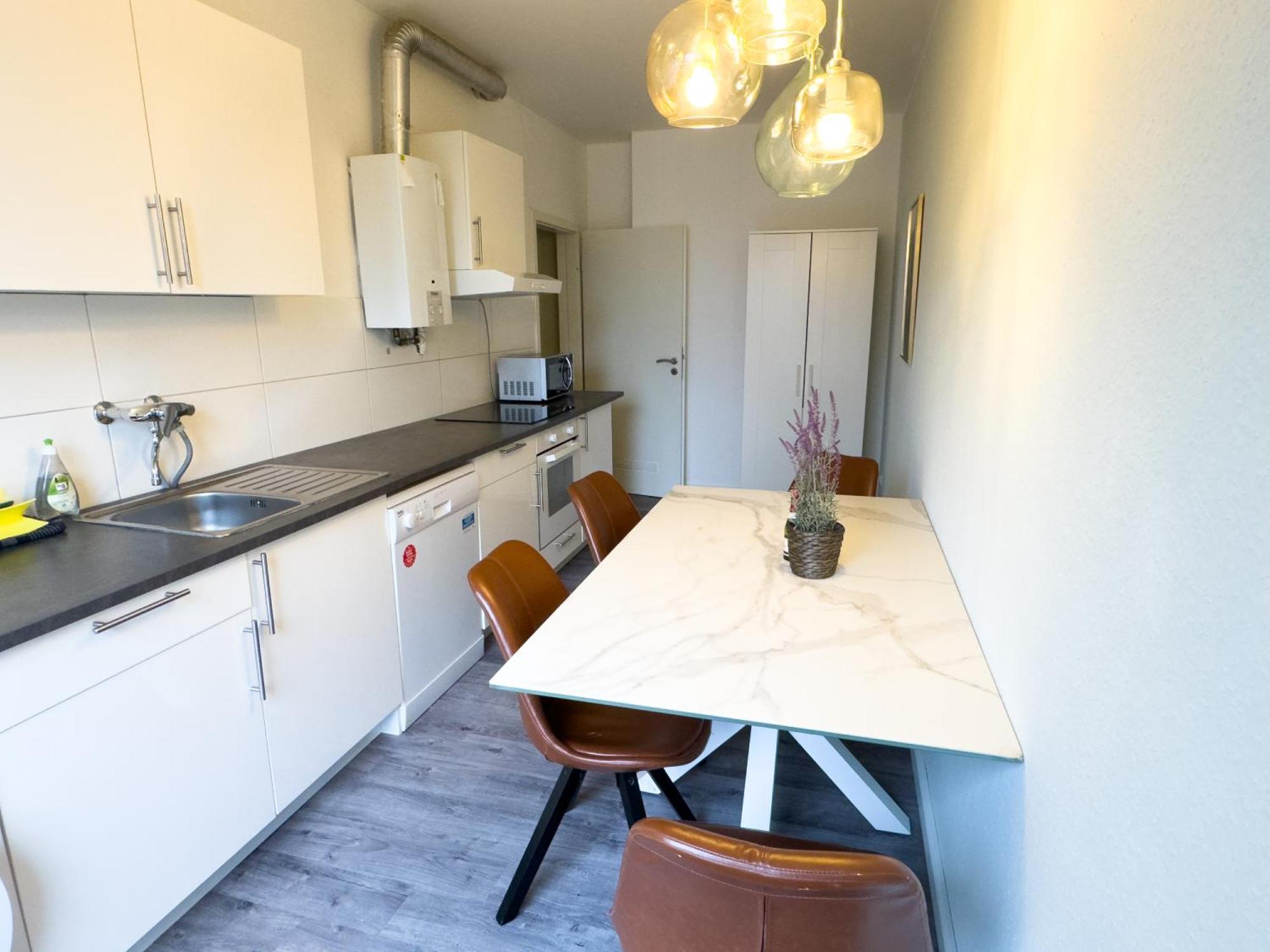 Wohnung Fuer 5 Gaeste Grosse Kueche Messe- Und Citynah Hanovra Exterior foto